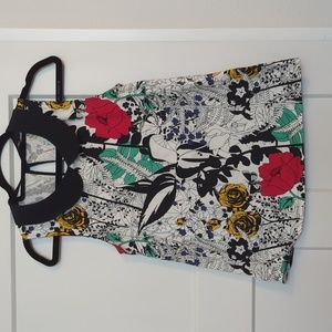 Modcloth sleeveless Peter Pan collar top